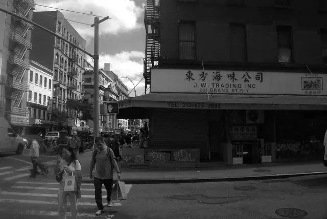 New York street scene